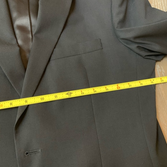 Pronto Uomo black suit jacket - Picture 6 of 8